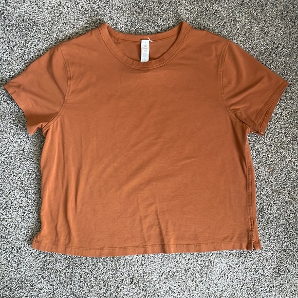 lululemon athletica Tops - Lululemon Classic for cotton blend tshirt